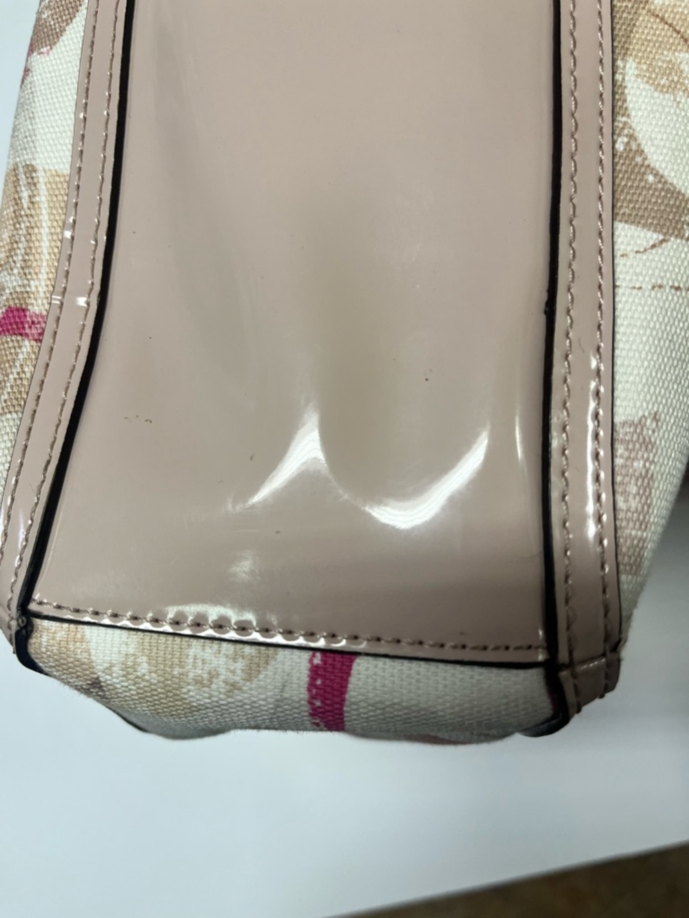Coach Poppy Graffiti Glam Tote Signature C Pink Khaki 14537 - Picture 11 of 13